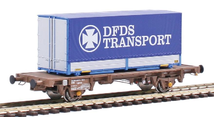 ACME 40516 Flachwg.Typ Lgmns DSB DFDS Transp.