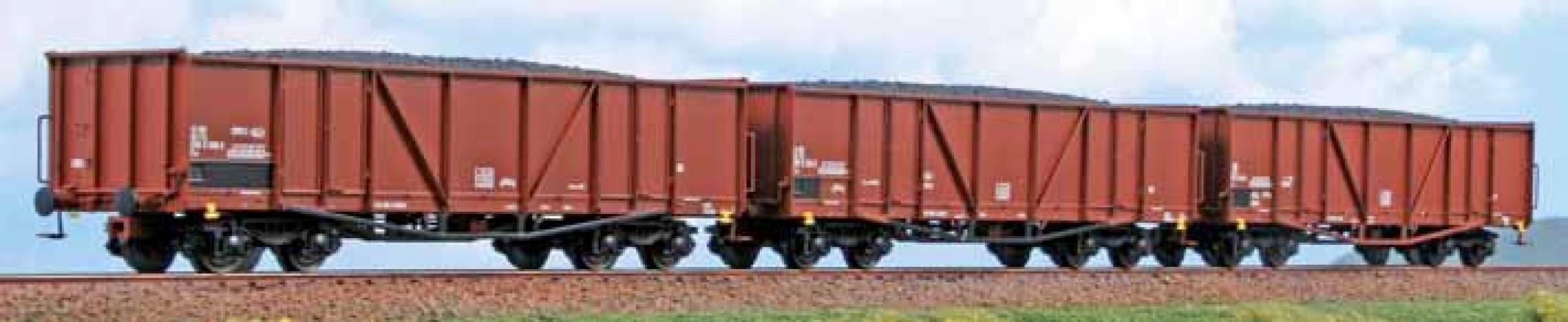 ACME 45031 Set mit 3 Eas Typ FS mit Kohleladung
