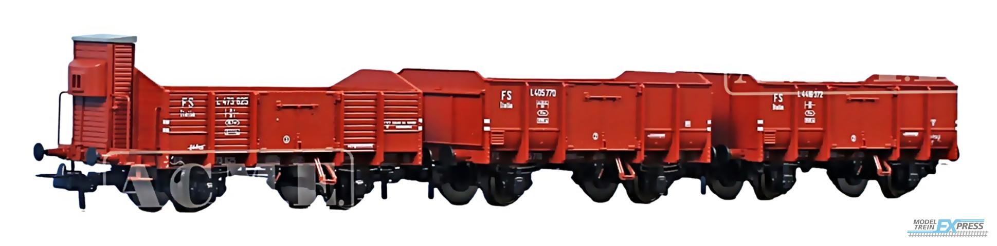 ACME 45184 Güterwagen-Set der FS, 3-teilig