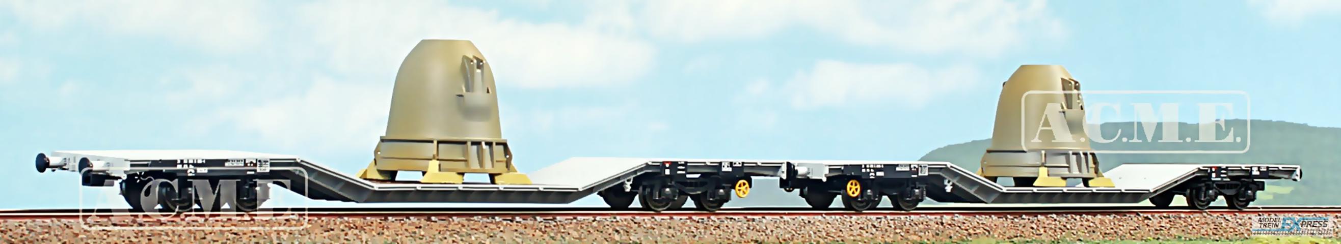ACME 45191 Set Flachwagen Typ Uai, FS - beladen