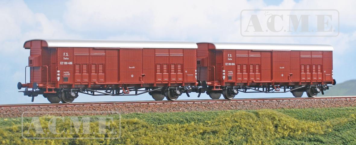 ACME 45200 Güterwagen-Set Bauart EEc der FS