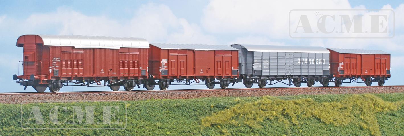 ACME 45204 Güterwagen-Set 4-teilig der FS