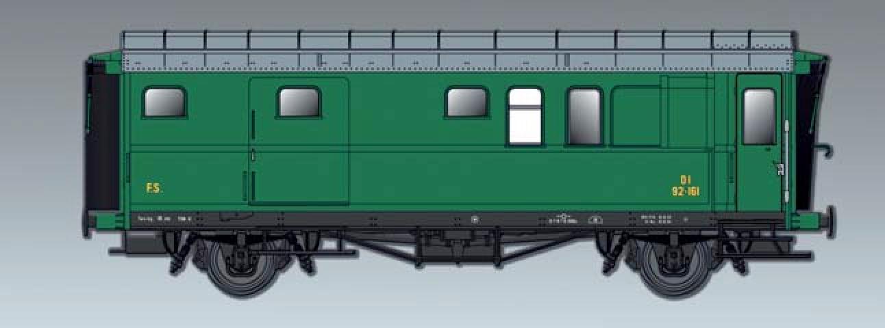 ACME 51213 Gepäckwagen Typ 1931 grau, FS