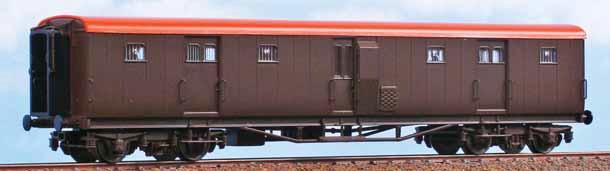 ACME 51250 Gepäckwagen Typ DZ.88.257 brau, FS