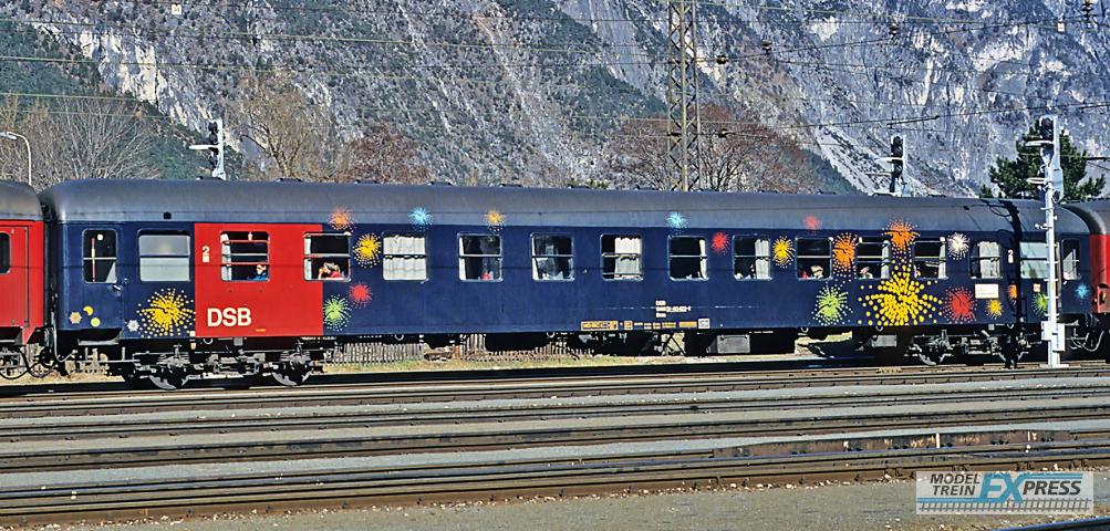 ACME 52299 Liegewagen DSB, blau/rot, Ep.V