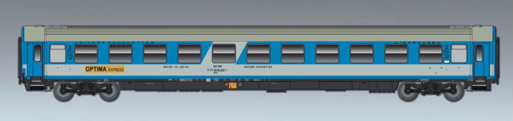 ACME 52831 Liegewagen Typ Z2, Optima Express