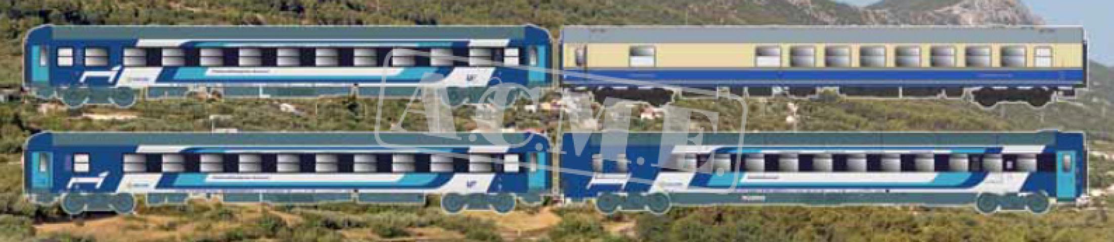 ACME 55367 IC 1204/1205 Adria 4-teilig MAV-DB