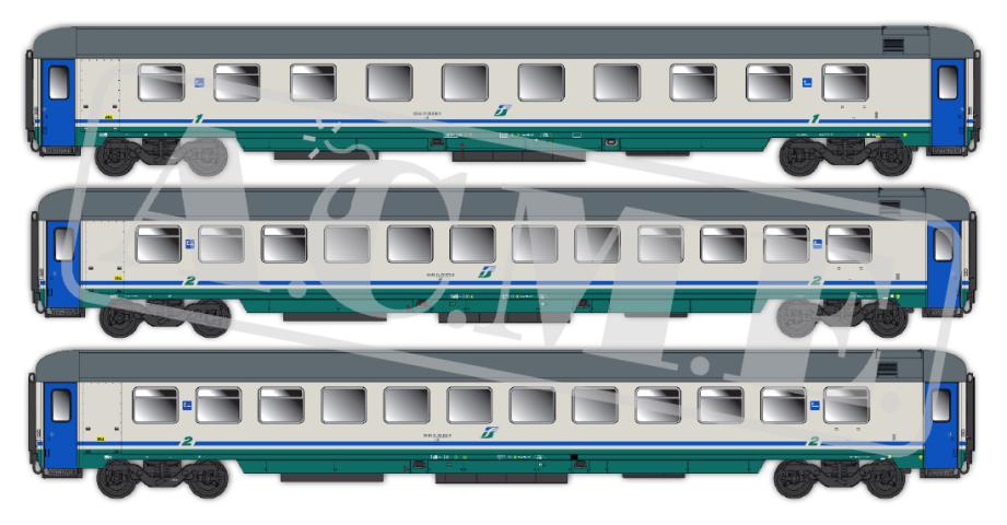 ACME 55375 Set Regionalwqagen UIC-X 3-teilig, FS