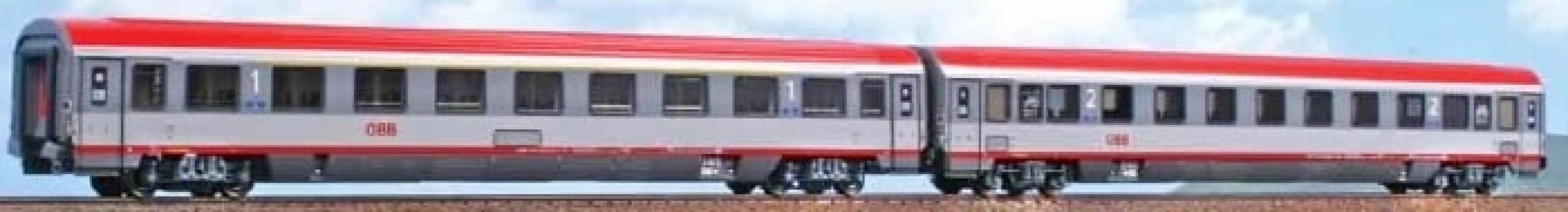 ACME 55377 Wagenset Amz 1.Kl. Bmpz 2.Kl., ÖBB