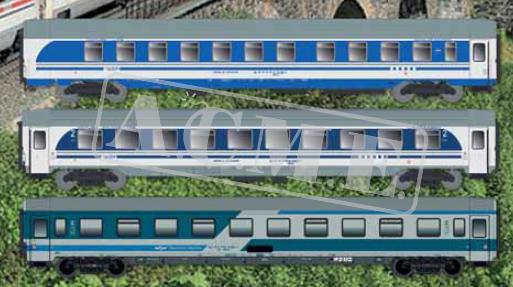 ACME 55380 Euronight 414 Set-B Zagreb-Zürich, Jz