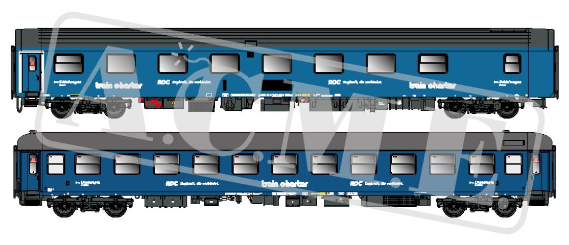 ACME 55391 Set 2-teilig RDC, mit Schlafwg. Liegewg.