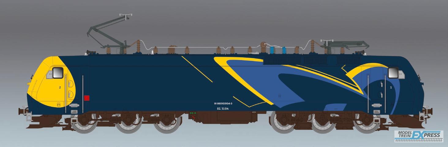 ACME 65731S E-Lok Railion EG3104, in ex "DSB Gods"-Lackierung Wechselstrom mit Sound
