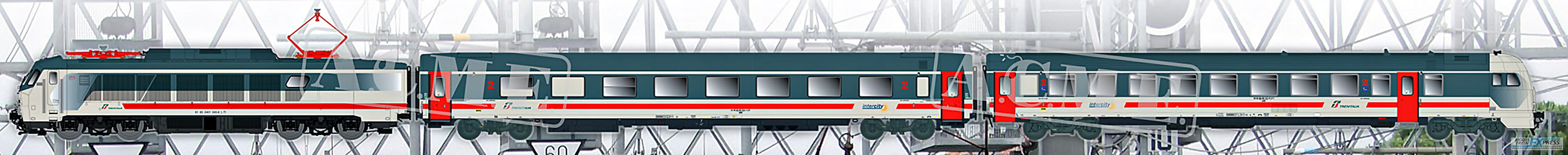 ACME 79096 IC Trenitalia der FS, 3-teilig - DCC/S.