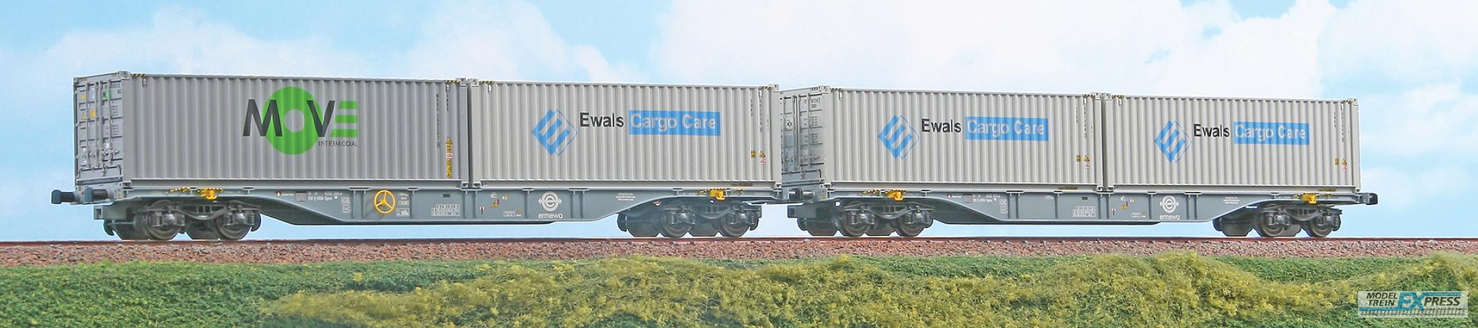 ACME 90199 Set Containerwg.Sgnss 60, Ermewa