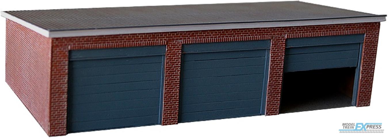 AlsaCast 8710.137 Garage met golfplaten dak