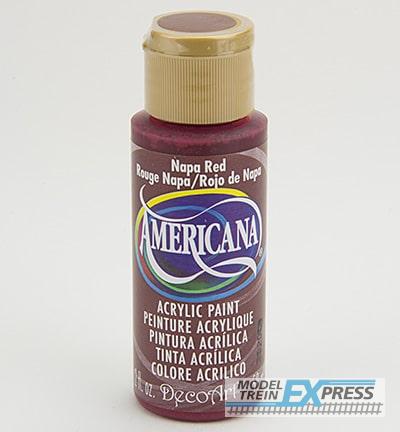 Americana (acrylverf) 26687 DA165-3 - Americana Acrylics 59ml, Napa Red