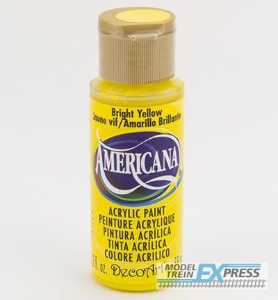 Americana (acrylverf) 26743 DA227-3 - Americana Acrylics 59ml, Bright Yellow