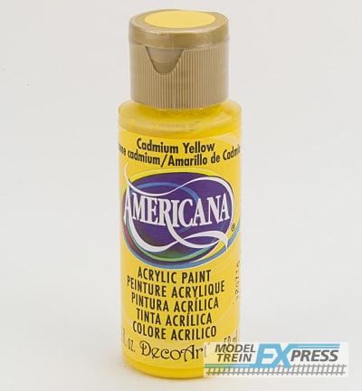 Americana (acrylverf) 26792 DAO10-3 - Americana Acrylics 59ml, Cadmium Yellow (transparent)
