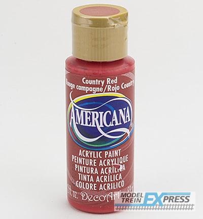 Americana (acrylverf) 26800 DAO18-3 - Americana Acrylics 59ml, Country Red