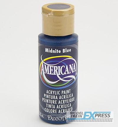 Americana (acrylverf) 26873 DAO85-3 - Americana Acrylics 59ml, Midnite Blue (transparent)