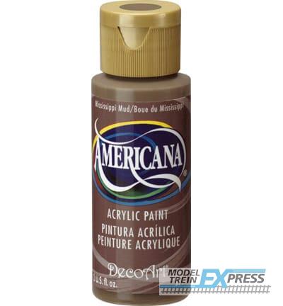 Americana (acrylverf) 26883 DAO94-3 - Americana Acrylics 59ml, Mississippi Mud