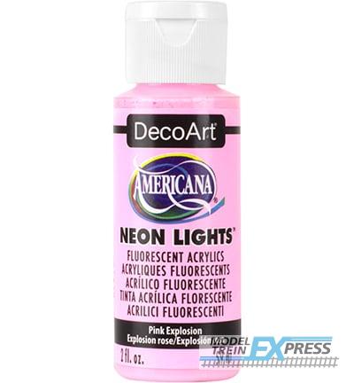 Americana (acrylverf) 27046 DA340-3 - Americana Acrylics 59ml, Neon Lights Pink Explosion