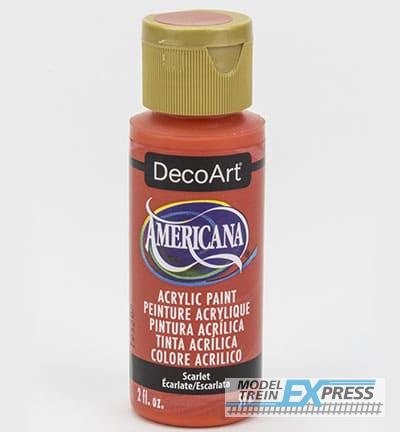 Americana (acrylverf) 27147 DA345-3 - Americana Acrylics 59ml, Scarlet