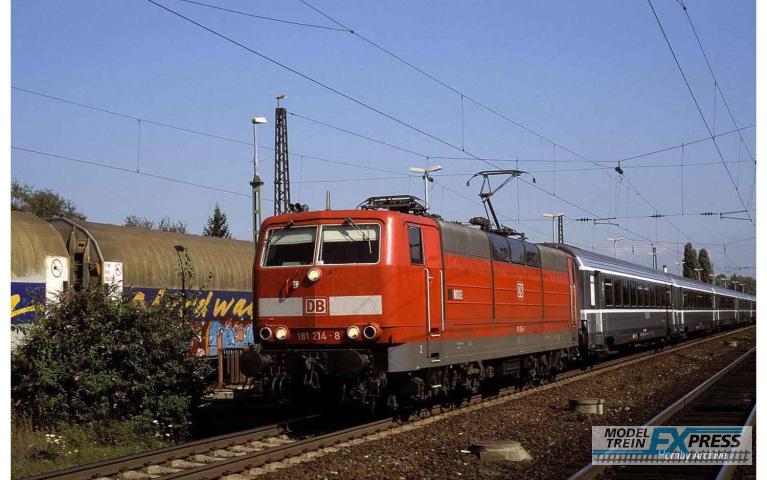 Arnold 2493 DB AG, electric loco class 181.2, traffic red livery with name "MOSEL", period V
