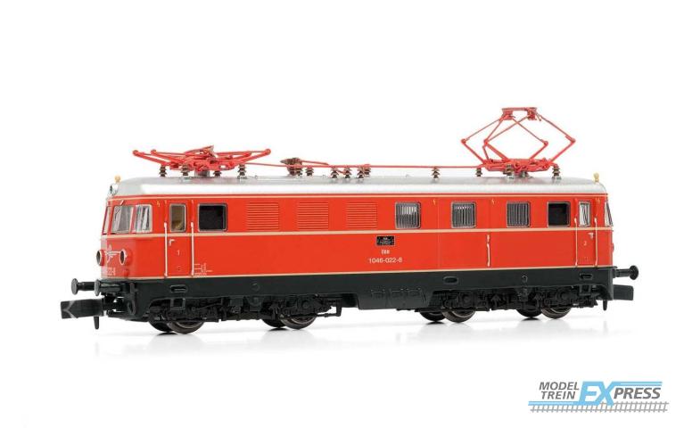 Arnold 2501 ÖBB, electric locomotive class 1046, original body, vermillion livery, period IV-V