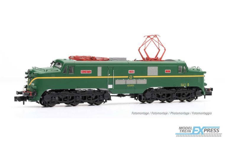 Arnold 2516 RENFE, electric locomotive 277, standard green livery, period IV