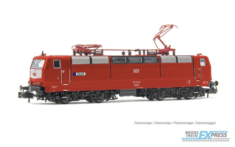 Arnold 2518S DB AG, 181 213-0, orient red livery "SAAR", ep. V with DCC sound decoder