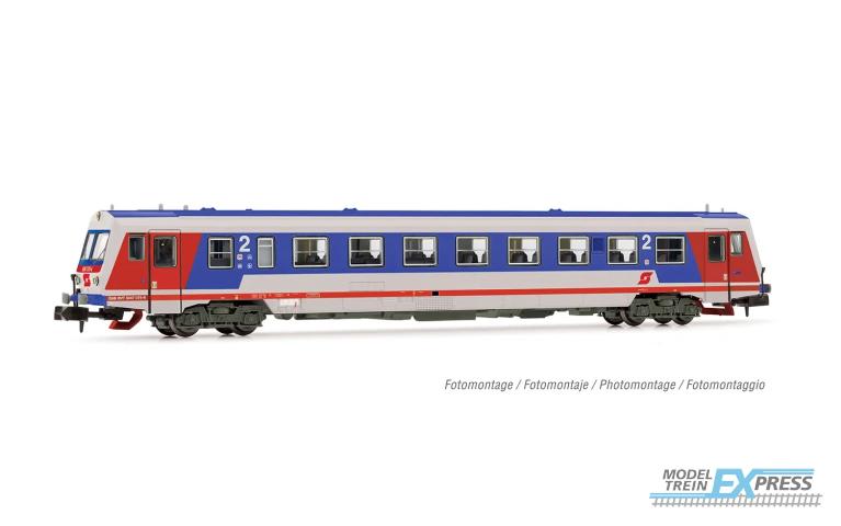 Arnold 2521S ÖBB, class 5047 diesel railcar, grey/red/blue livery, old ÖBB logo, Ep. IV-V, with DCC Sound decoder