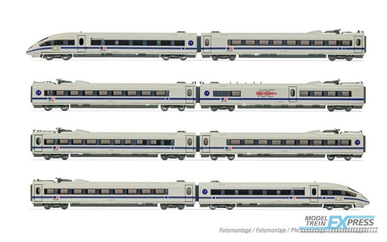 Arnold 2527S DB AG, ICE 4601 "Europa", white livery with blue stripe, period VI, DCC-Sound