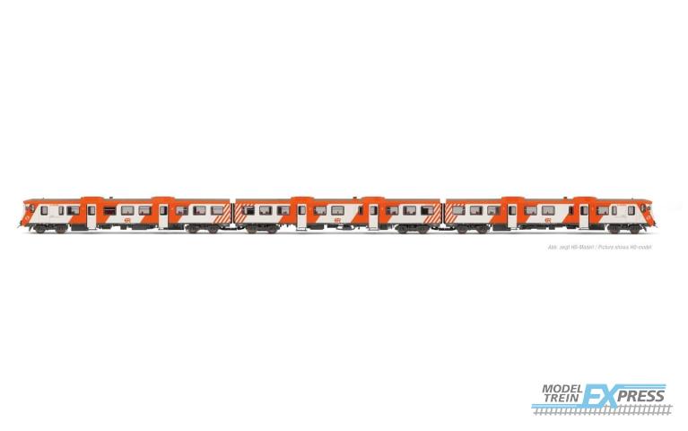 Arnold 2540S RENFE, 3-unit diesel railcar 592, "Regionales", period V DCC SOUND