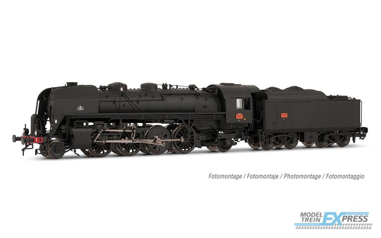 Arnold 2544 SNCF, 141R 463 with spoke wheels and rivetted coal tender, black, ep. III