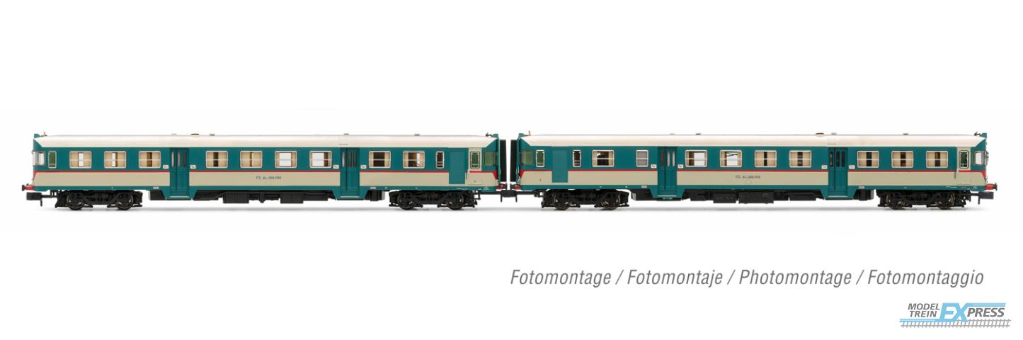 Arnold 2551 FS, 2-units pack ALn 668 1900 series (2 doors) original livery, rounded windows, ep. IV