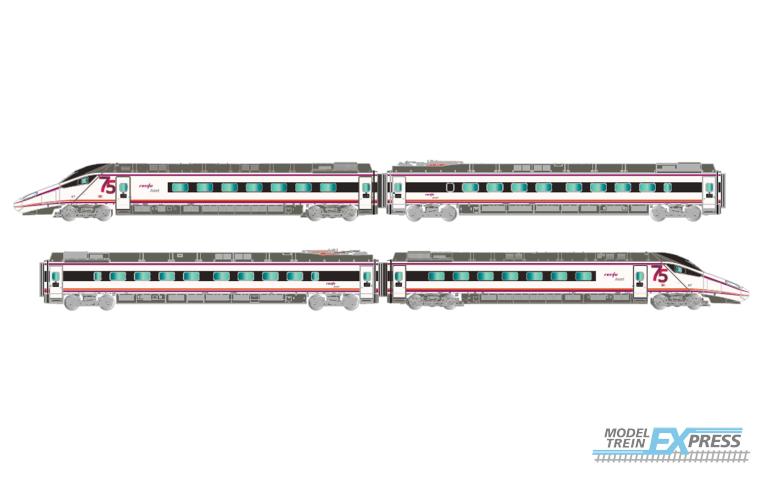 Arnold 2578S RENFE, S-114, 4-unit high-speed EMU "75 anniversary", ep. VI, with DCC sound decoder