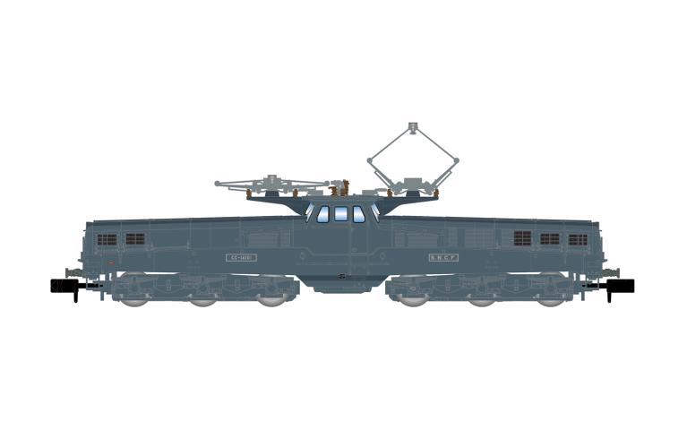 Arnold 2583S SNCF, electric locomotive CC 14101 in blue livery, early version, ep. III, with DCC sound decoder