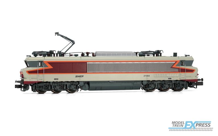 Arnold 2586 SNCF, electric locomotive CC 21004 in beton grey livery with noodle logo, ep. IV-V
