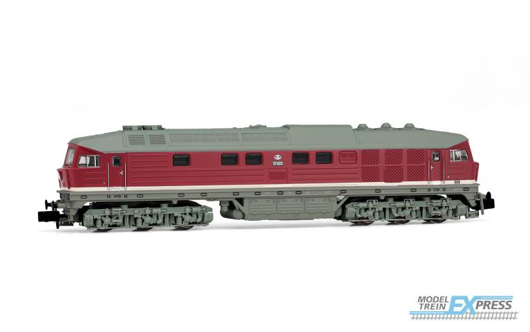 Arnold 2600 DR, diesel locomotive 142 002-5, red with grey roof, ep. IV