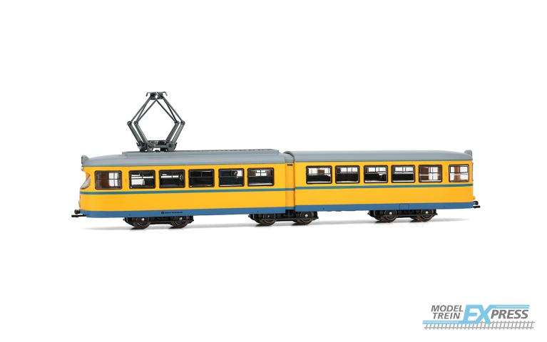 Arnold 2603 Tram Duewag GT6, one front light, yellow/blue livery "Essen", ep. IV-V
