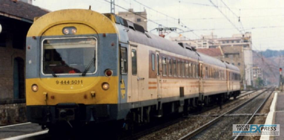Arnold 2617D RENFE, EMU class 444-500, Estrella livery, ep. IV, with DCC  decoder