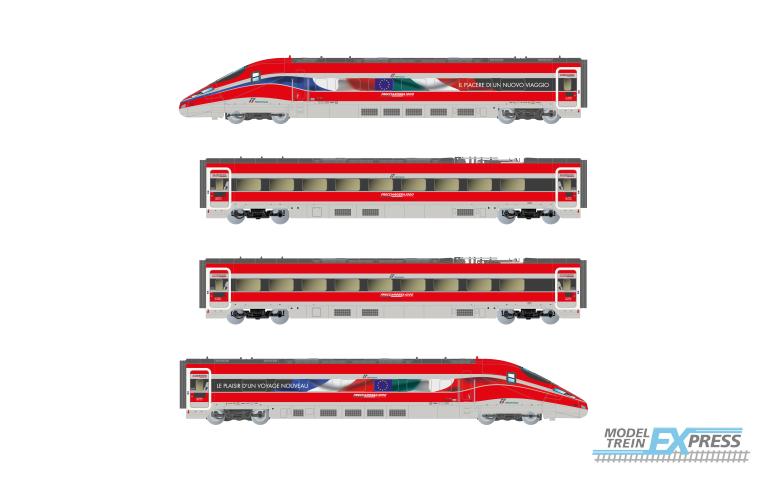 Arnold 2621D Frecciarossa 1000 base set, 4 elements, service in France, ep. VI, with DCC decoder