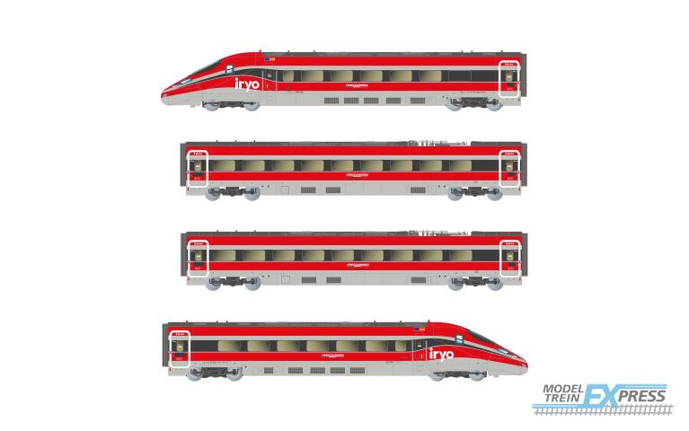 Arnold 2622D Iryo (Spain), Frecciarossa 1000 base set, 4 elements, ep. VI, with DCC decoder