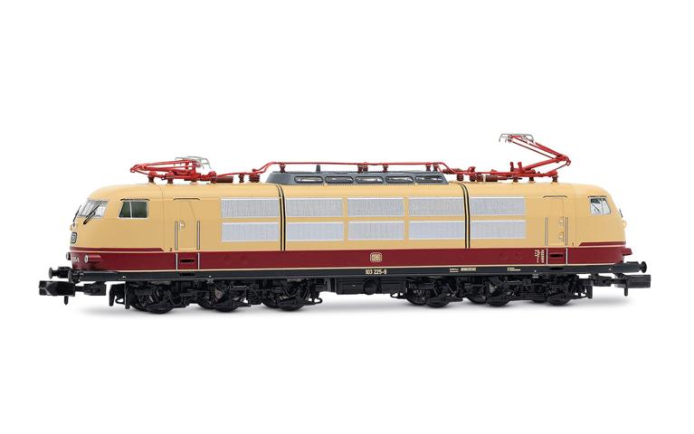 Arnold 2641S DB, electric locomotive class 103, long bodyshell, black chassis, ep. IV, with DCC Sound Decoder