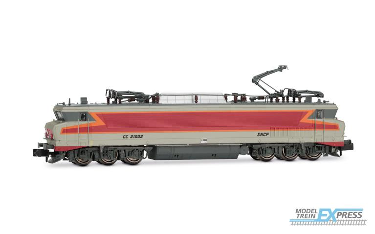 Arnold 2648 SNCF, electric two-system locomotive CC 21002, beton grey, old logo, ep. IV-V