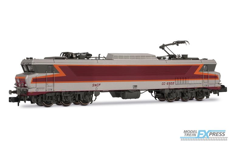 Arnold 2650 SNCF, electric locomotive CC 6502 "Mistral", original silver livery, ep. IV