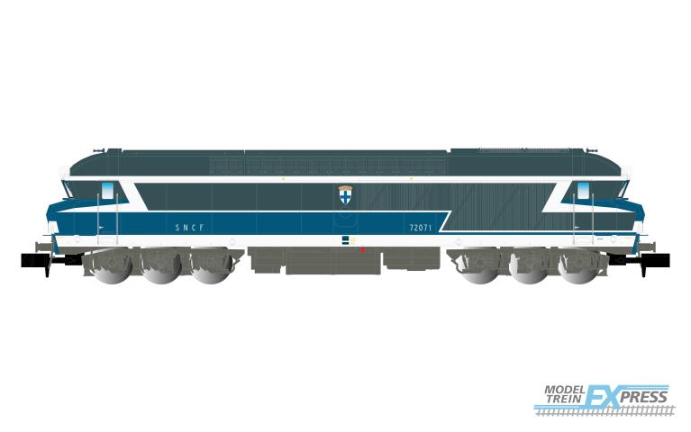 Arnold 2651S SNCF, CC 72071 "Marseilles" Jules Verne", ep. IV, with DCC Sound Decoder