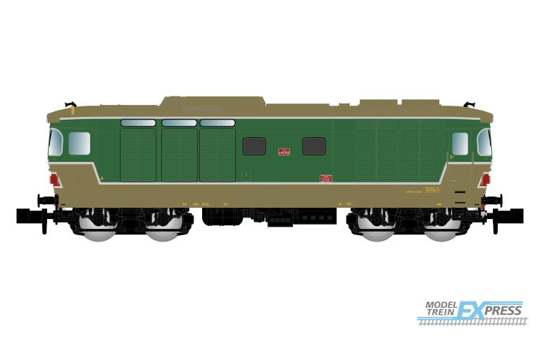 Arnold 2654 FS, D.445 1st series, green/brown livery, rounded windows, ep. IV