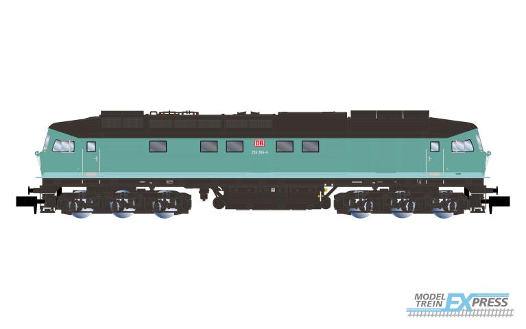 Arnold 2657 DB AG, diesel locomotive 234 304-4, mint green livery, ep. V